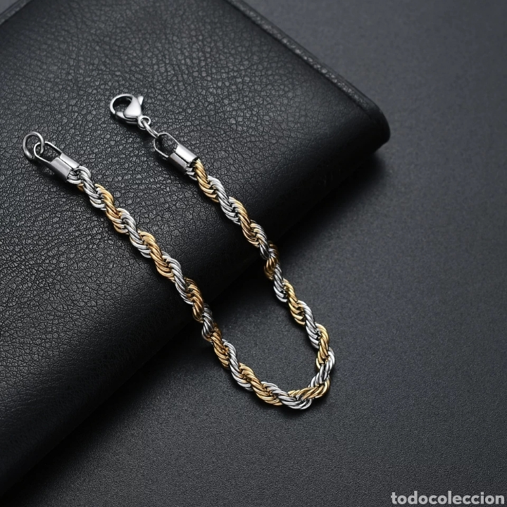 Joyeria: ESPECTACULAR CONJUNTO DE ACERO Y ORO. REF S3 C CG - Foto 4
