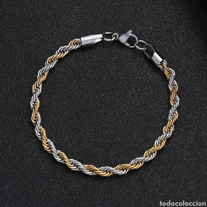 Joyeria: ESPECTACULAR CONJUNTO DE ACERO Y ORO. REF S3 C CG - Foto 5