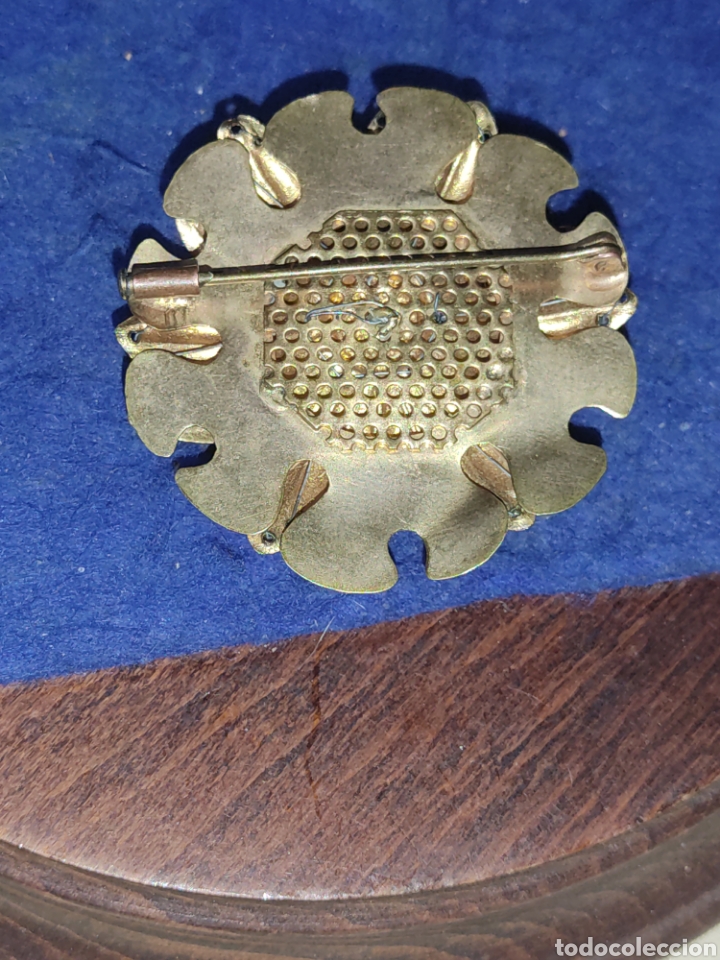 Joyeria: Broche Art Deco,flor con perla. - Foto 5