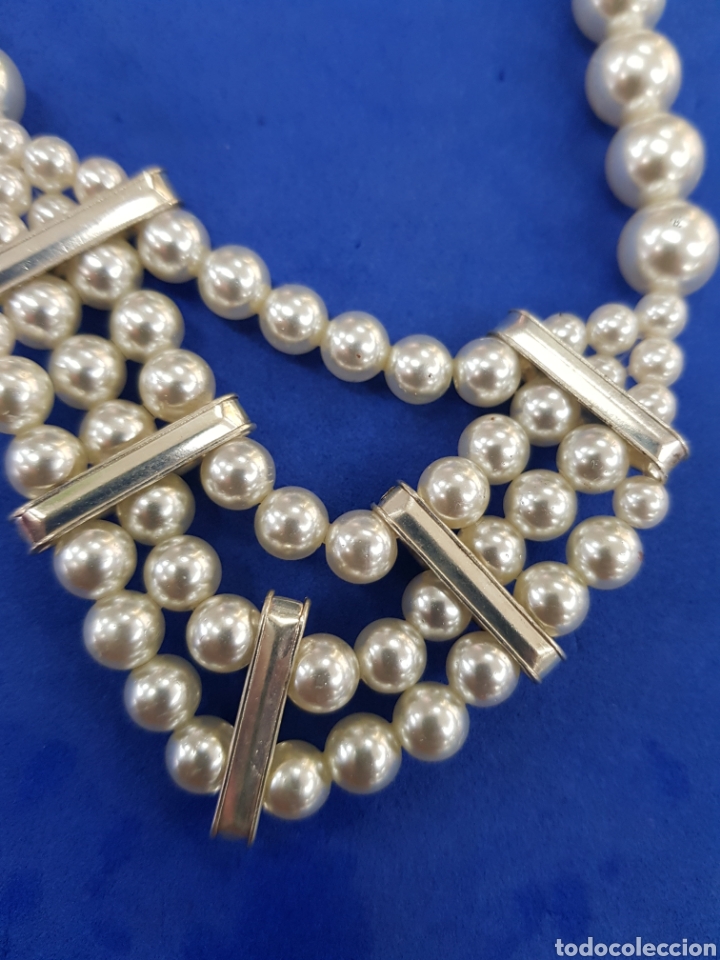 Joyeria: Collar de Perlas y accesorios de plata - Foto 5