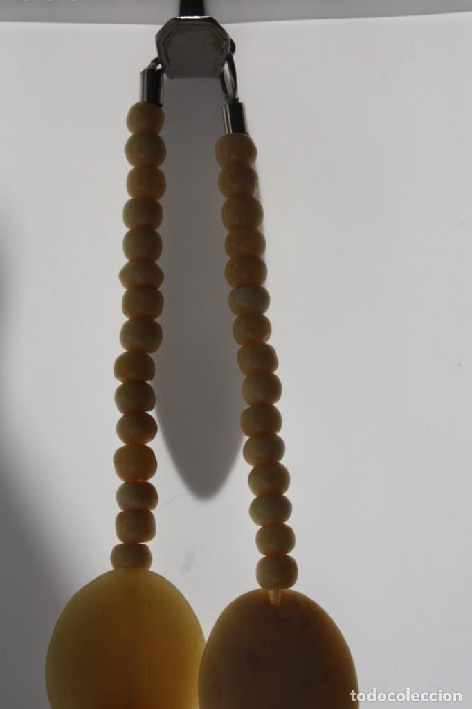 Joyeria: ANTIGUO COLLAR BOLAS DE HUESO 60 CM - Foto 5