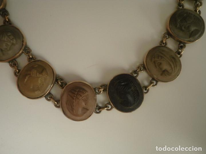 Joyeria: Gargantilla de oro y lava. - Foto 2