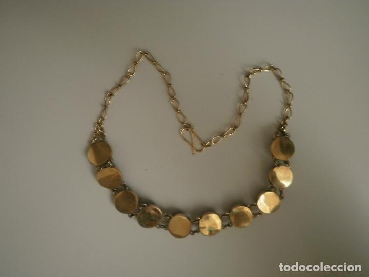 Joyeria: Gargantilla de oro y lava. - Foto 3