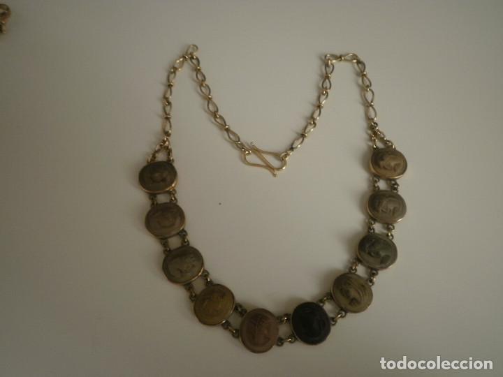 Joyeria: Gargantilla de oro y lava. - Foto 4
