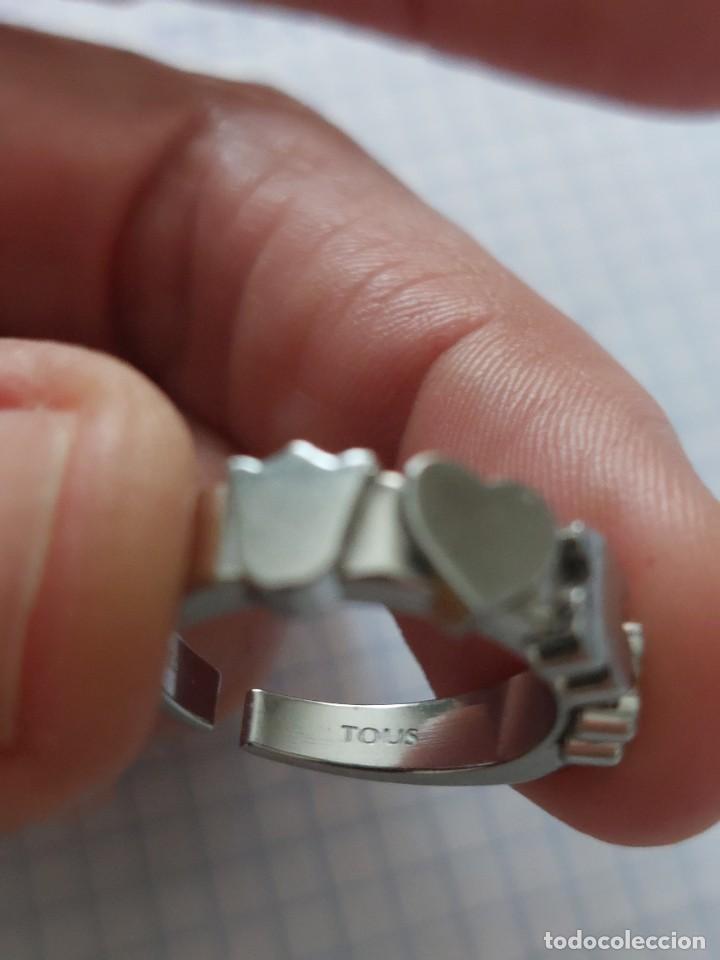 Joyeria: ANILLO DE ACERO, ORIGINAL TOUS, extensible - Foto 4