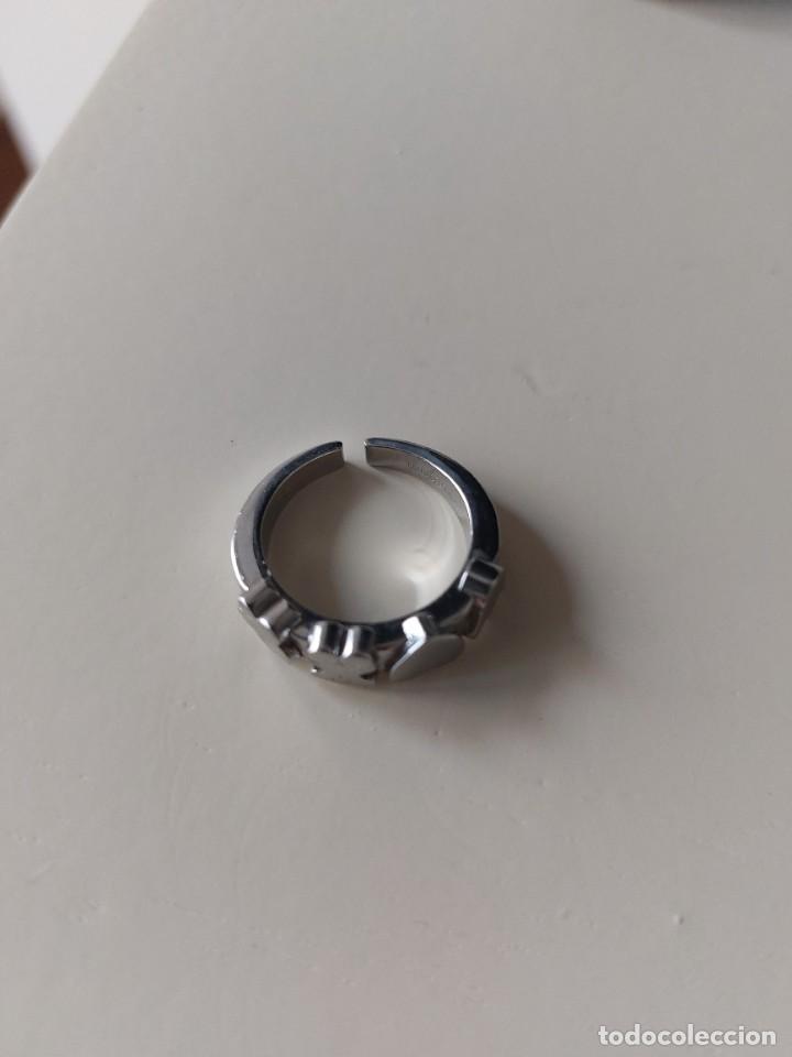 Joyeria: ANILLO DE ACERO, ORIGINAL TOUS, extensible - Foto 5