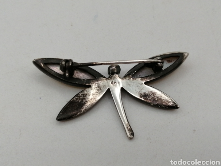 Joyeria: Broche plata de ley n&aacute;car y marquesitas - Foto 3