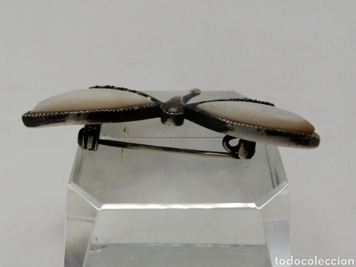Joyeria: Broche plata de ley n&aacute;car y marquesitas - Foto 4