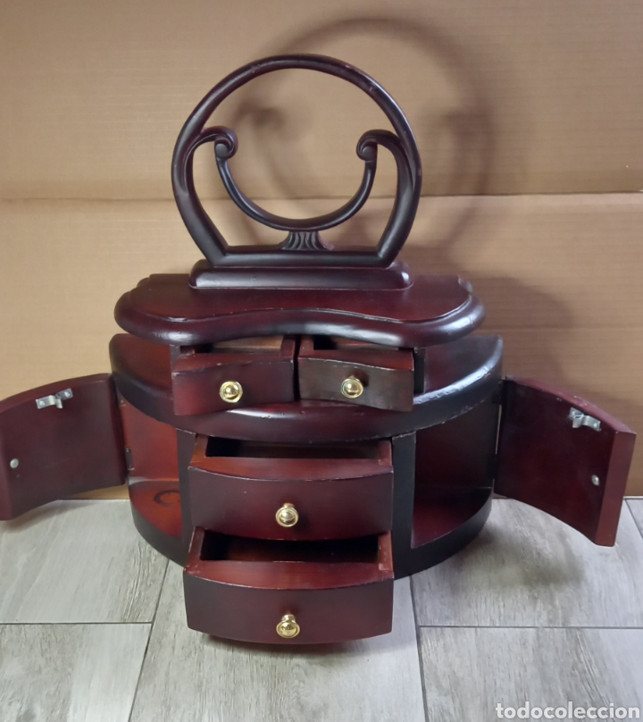 Joyeria: Joyero de madera con cajones y puertas - Foto 2