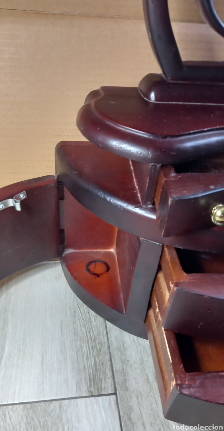 Joyeria: Joyero de madera con cajones y puertas - Foto 7