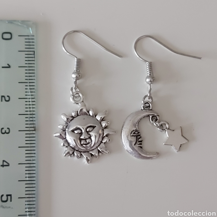 Joyeria: PRECIOSOS PENDIENTES DE PLATA TIBETANA. REF S3 P - Foto 4