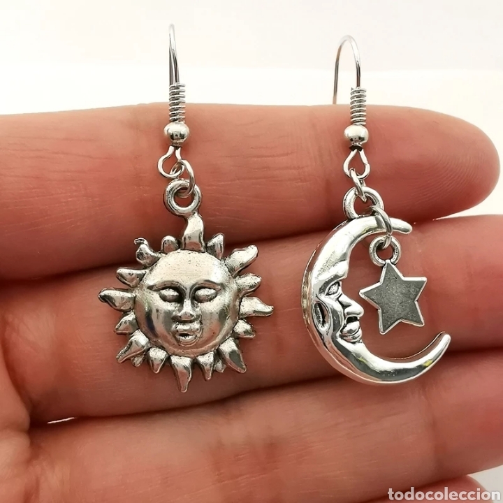 Joyeria: PRECIOSOS PENDIENTES DE PLATA TIBETANA. REF S3 P - Foto 5