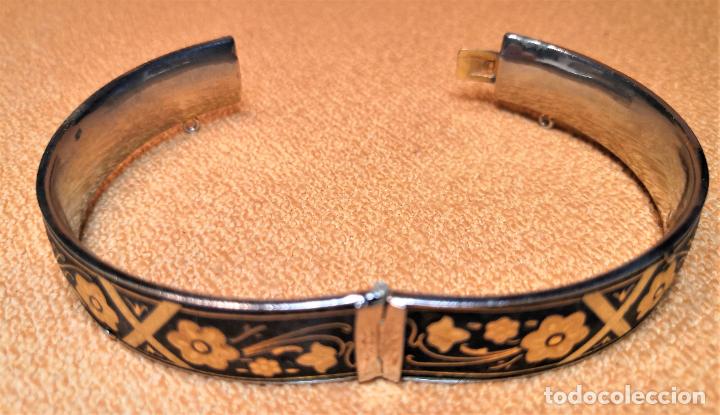 Joyeria: BRAZALETE / PULSERA DE DAMASQUINADO TOLEDANO - Foto 5