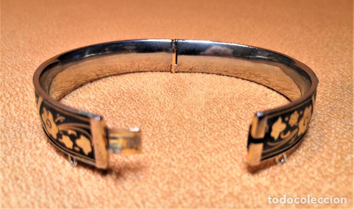 Joyeria: BRAZALETE / PULSERA DE DAMASQUINADO TOLEDANO - Foto 7