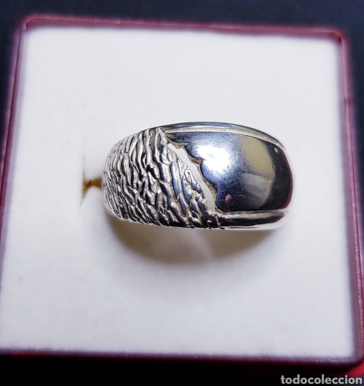 Joyeria: Anillo plata de ley ancho talla 16 - Foto 1