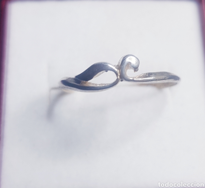 Joyeria: Anillo plata de ley hojas talla 21 - Foto 3