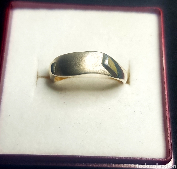 Joyeria: Anillo plata de ley mate/brillo talla 11 - Foto 1