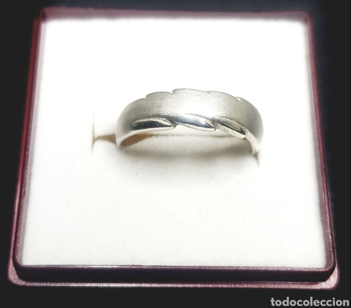 Joyeria: Anillo plata de ley mate/brillo talla 15 - Foto 1