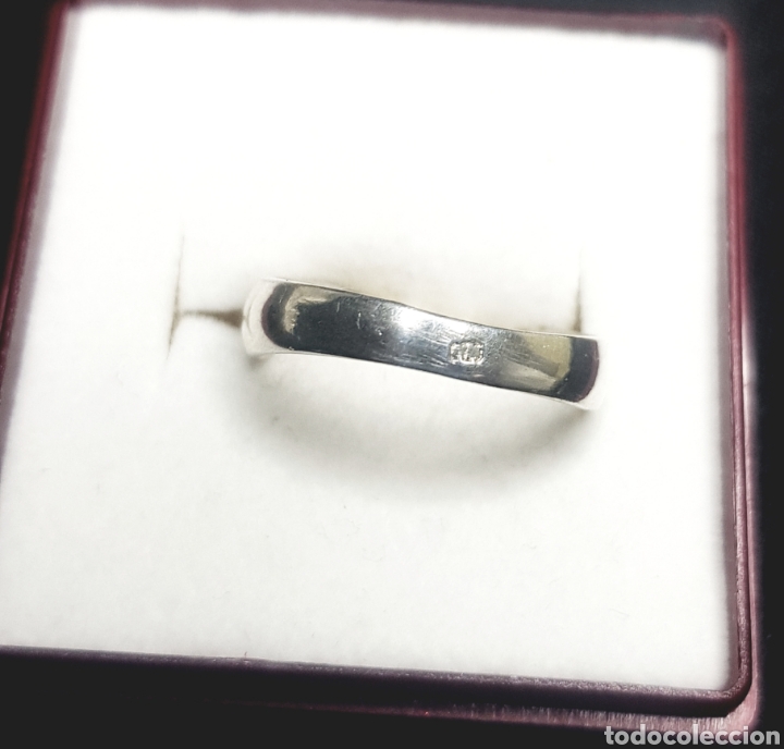 Joyeria: Anillo plata de ley mate/brillo talla 15 - Foto 2