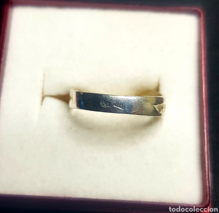 Joyeria: Anillo plata de ley curvas talla 12 - Foto 2