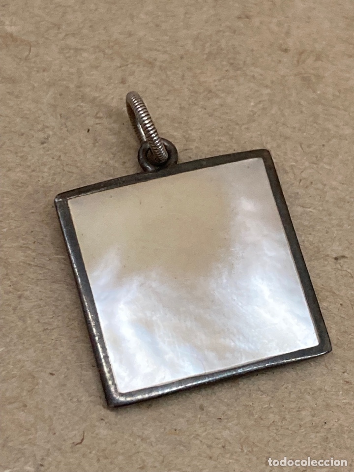 Joyeria: Colgante de plata y n&aacute;car/C45 - Foto 1