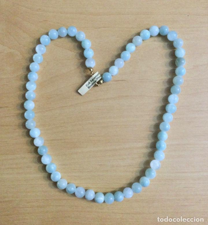 Joyeria: Collar de aguamarina. NUEVO - Foto 1