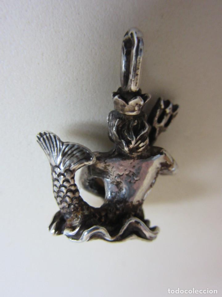 Joyeria: COLGANTE NEPTUNO EN PLATA - Foto 2