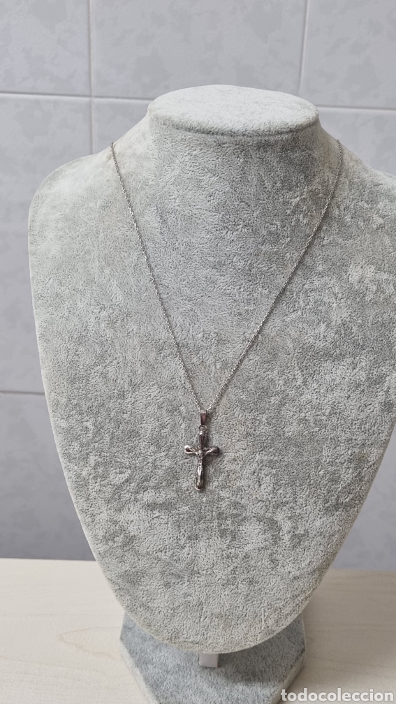 Joyeria: CADENA Y CRUZ EN PLATA DE LEY - Foto 4
