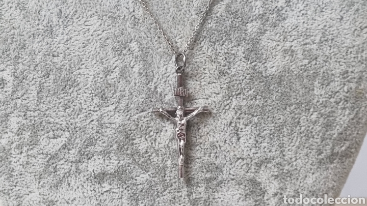 Joyeria: CADENA Y CRUZ EN PLATA DE LEY - Foto 2