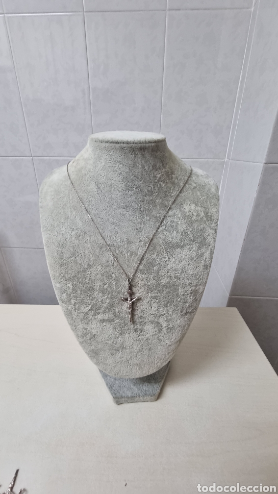 Joyeria: CADENA Y CRUZ EN PLATA DE LEY - Foto 4