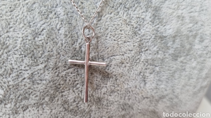 Joyeria: CADENA Y CRUZ EN PLATA DE LEY - Foto 3