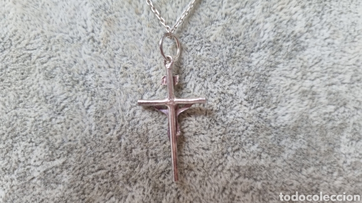 Joyeria: CADENA Y CRUZ EN PLATA DE LEY - Foto 4