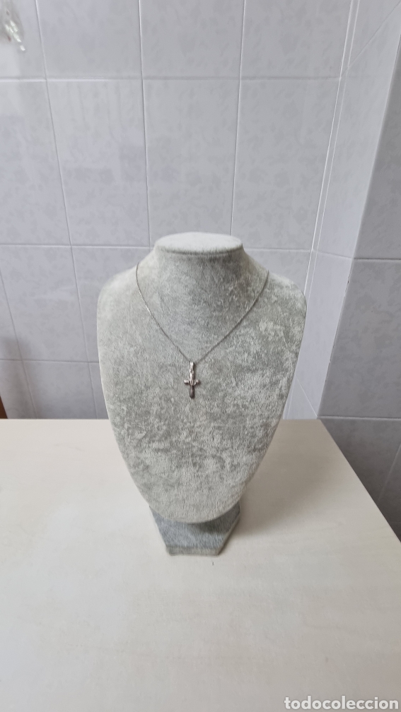 Joyeria: CADENA Y CRUZ EN PLATA DE LEY - Foto 2