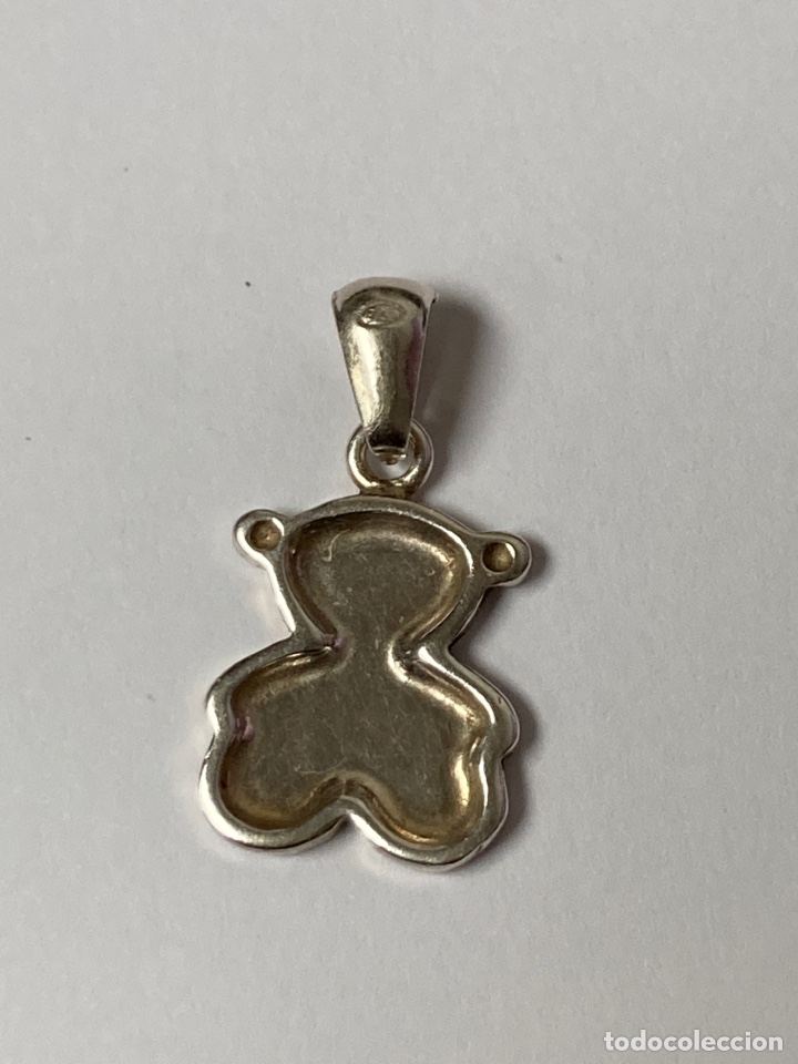 Joyeria: Colgante de plata de oso - Foto 2