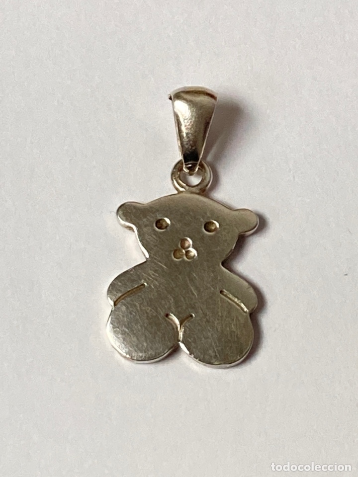 Joyeria: Colgante de plata de oso - Foto 3