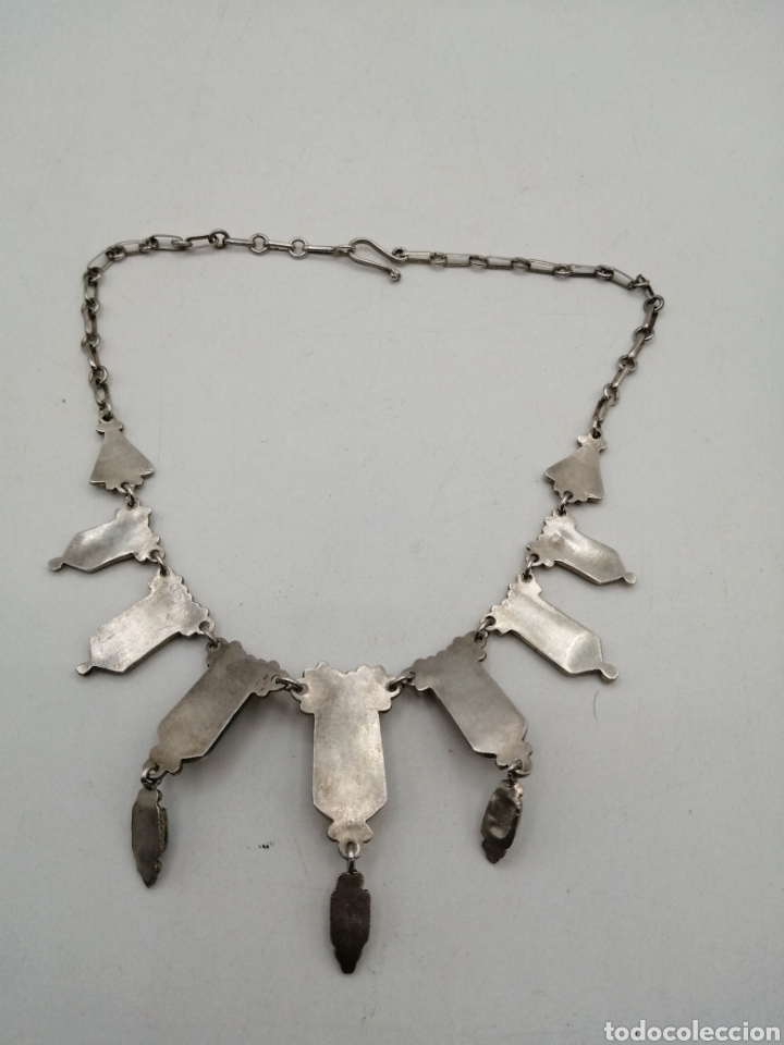 Joyeria: Collar plata filigrana y turquesas - Foto 7