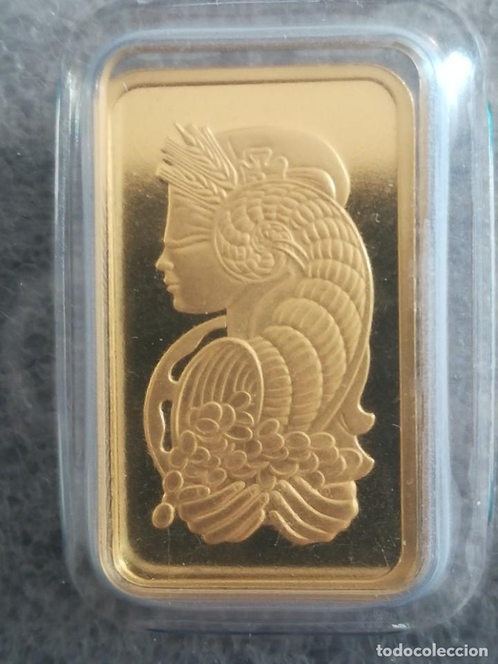Joyeria: Set Lingotes de oro PAMP Diosa Fortuna 10, 5, 2,5 gr oro 999,9 Suiza - Foto 2 - 330255353