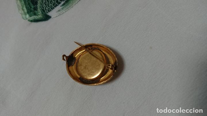 Joyeria: ANTIGUO BROCHE CON LA VIRGEN - Foto 4