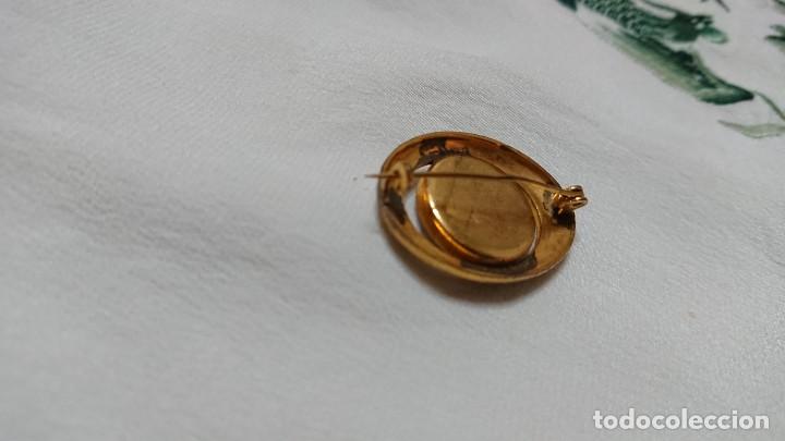 Joyeria: ANTIGUO BROCHE CON LA VIRGEN - Foto 5