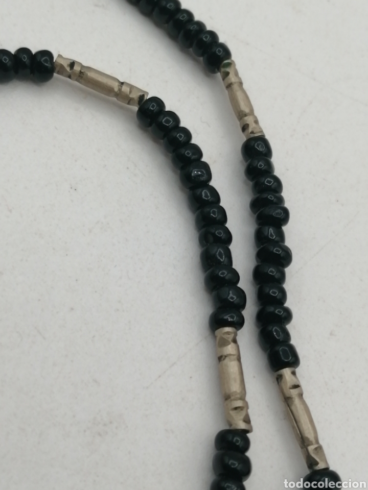 Joyeria: Collar tuareg. Plata de ley y vidrio - Foto 4