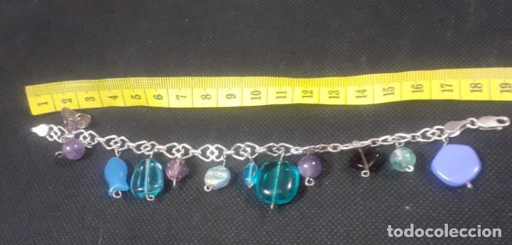 Joyeria: pulsera con charms de cristal - Foto 4