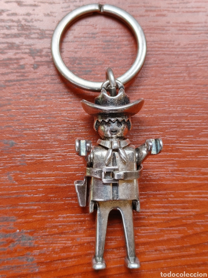 Joyeria: Llavero en plata vaquero de Plaimobil. - Foto 5