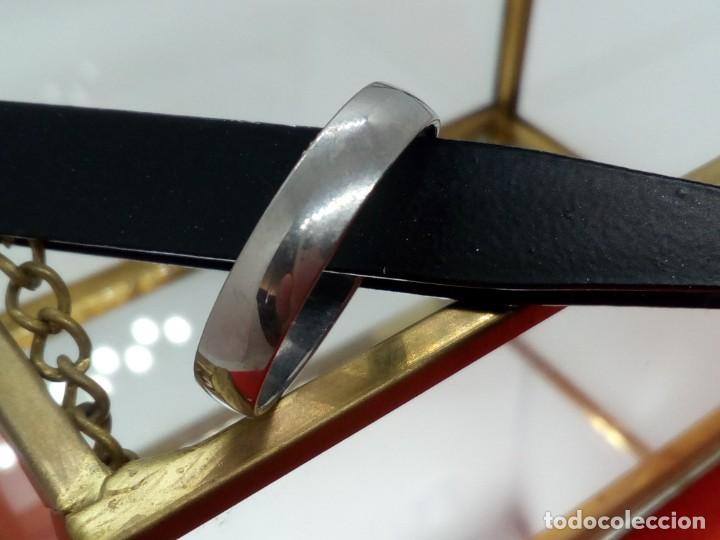 Joyeria: Alianza en acero mate basic inox. Mod. C42-A - Talla 9 USA - Foto 4