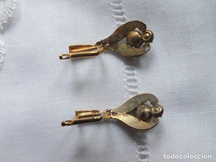Joyeria: ANTIGUOS PENDIENTES CHAPADOS - Foto 4