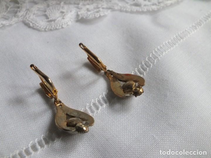 Joyeria: ANTIGUOS PENDIENTES CHAPADOS - Foto 6
