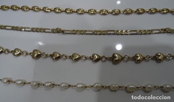 Joyeria: Lote de 4 pulseras antiguas - Foto 6