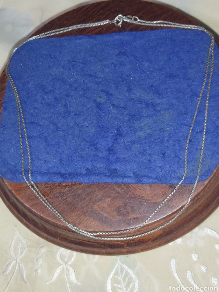 Joyeria: Cadena doble de plata contrastada. - Foto 1