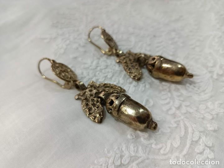 Joyeria: Pendientes de bellota. Indumentaria tradicional. - Foto 15