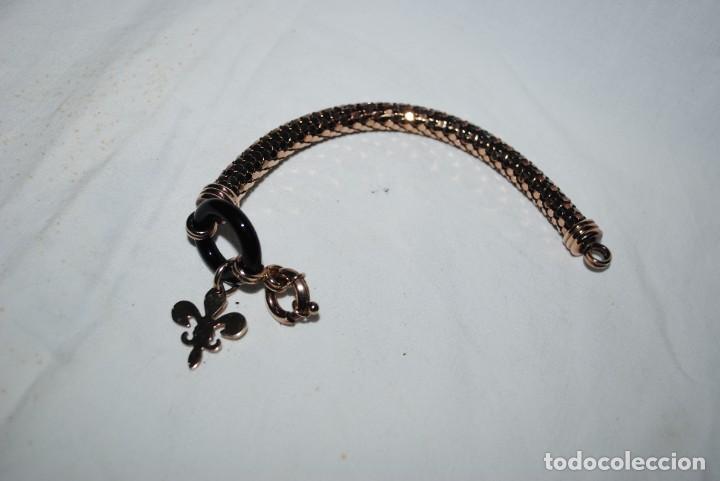 Joyeria: PULSERA CON FORMA DE ESCAMAS Y FLOR DE LIS - Foto 3
