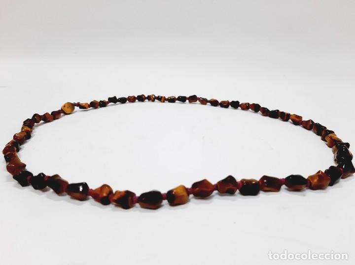 Joyeria: Collar de ojo de tigre con cuentas(4.3) - Foto 8